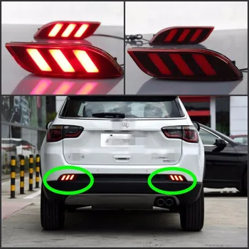 JanDeNing Car LED Rear Fog Bumper Tail Light Brake/Driving Light For Jeep Compass 2017 2018
JanDeNing Car LED Rear Fog Bumper Tail Light Brake/Driving Light For Jeep Compass 2017 2018