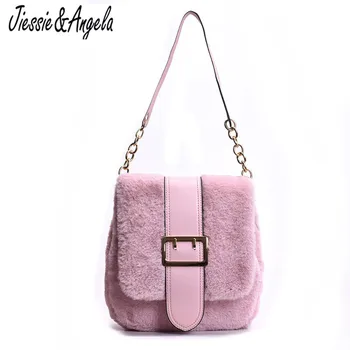 Jiessie&Angela Women Fashion New Plush Shoulder Bag Casual Ladies Handbag Chain Fax Fure Envelope Phone Case Chic Female Bolsa
Jiessie&Angela Women Fashion New Plush Shoulder Bag Casual Ladies Handbag Chain Fax Fure Envelope Phone Case Chic Female Bolsa