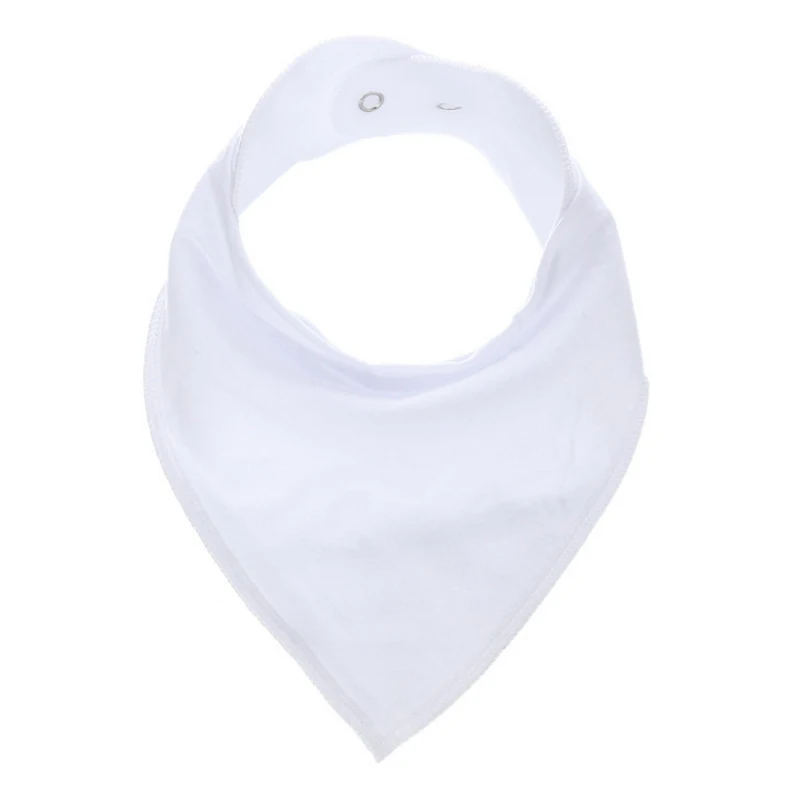 white bandana bibs