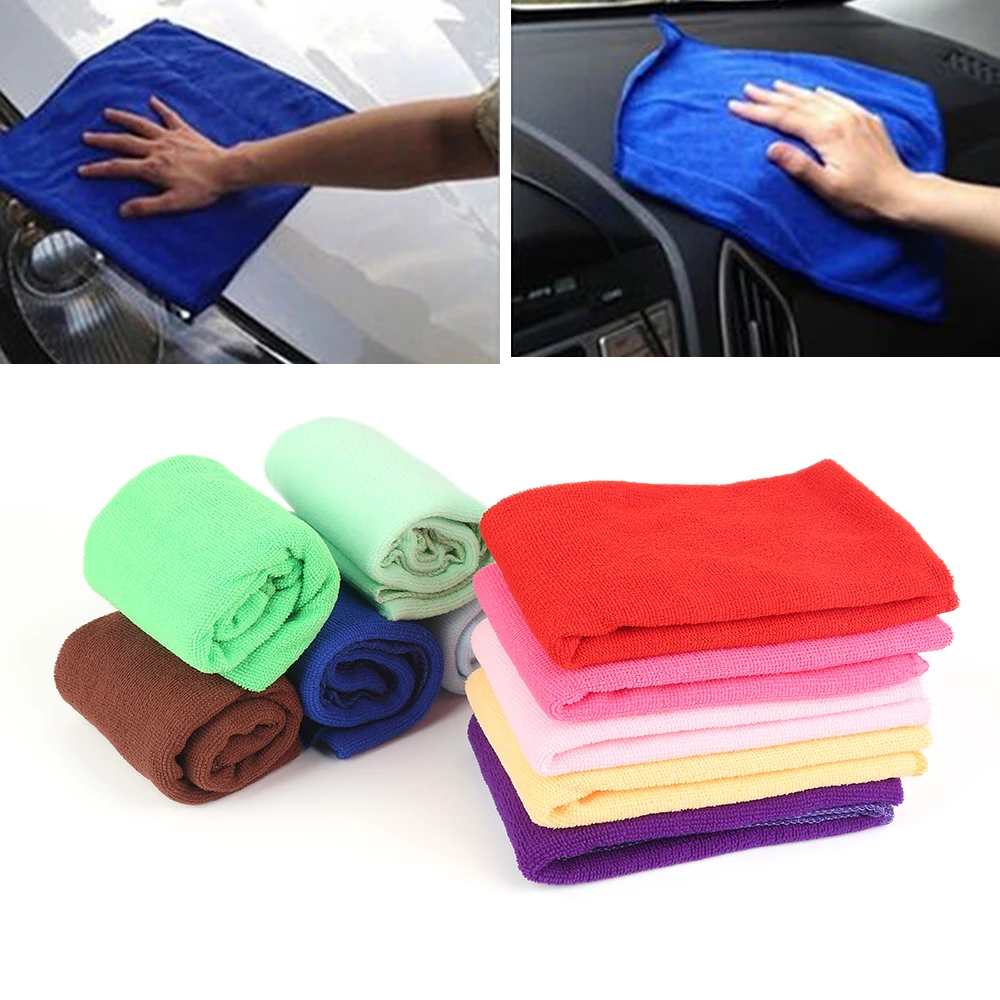 10Pcs/set Car Wash Cleaning Brush 30cm * 30cm Soft Microfiber Cleaning Towel Car Auto Wash Dry Clean Polish Cloth towel
10Pcs/set Car Wash Cleaning Brush 30cm * 30cm Soft Microfiber Cleaning Towel Car Auto Wash Dry Clean Polish Cloth towel