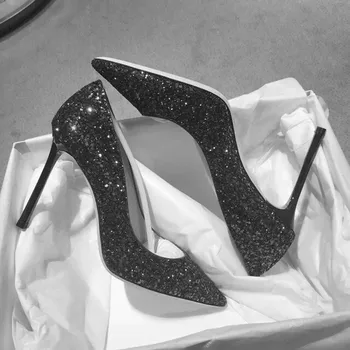 Brand Women Wedding Shoes Bride Pumps Extrem Sexy High Heels Women Shoes Thin Heels Female Shoes Gold Sliver White Ladies Shoes
Brand Women Wedding Shoes Bride Pumps Extrem Sexy High Heels Women Shoes Thin Heels Female Shoes Gold Sliver White Ladies Shoes