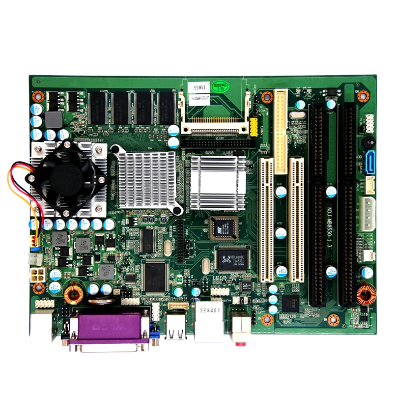 

Embedded industrial ISA slot motherboard onboard Celeron M processor with 521MB