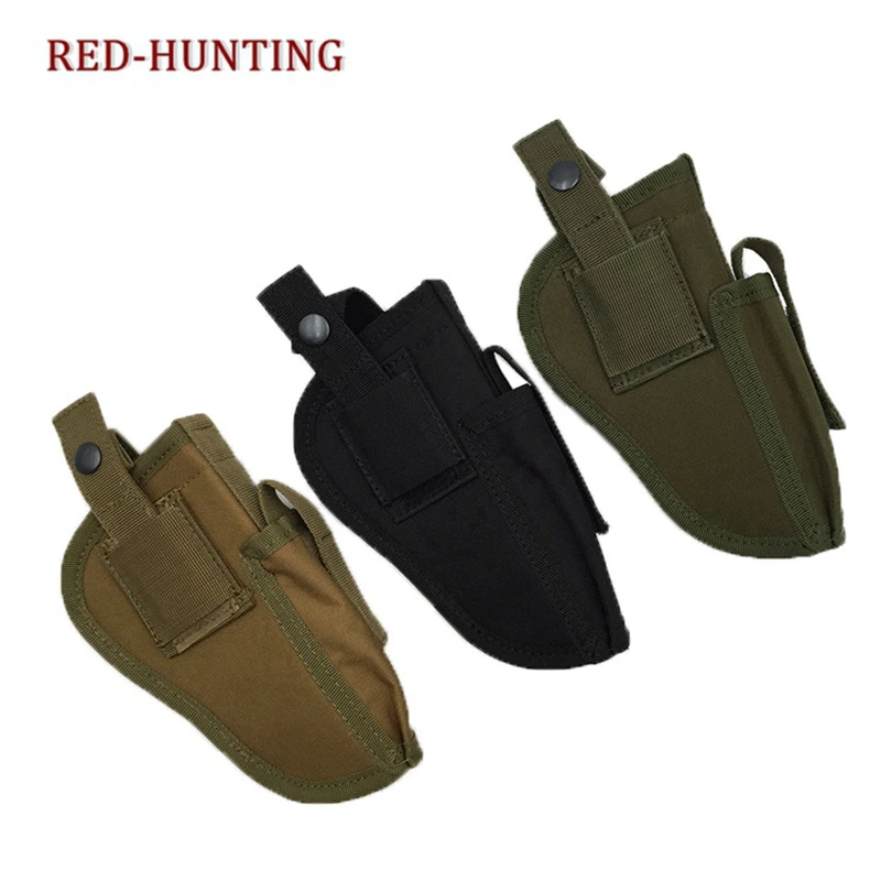 Airsoft EDC Right Left Interchangeable Tactical Pistol Hand Gun Holster w Magazine Slot Holder
Airsoft EDC Right Left Interchangeable Tactical Pistol Hand Gun Holster w Magazine Slot Holder