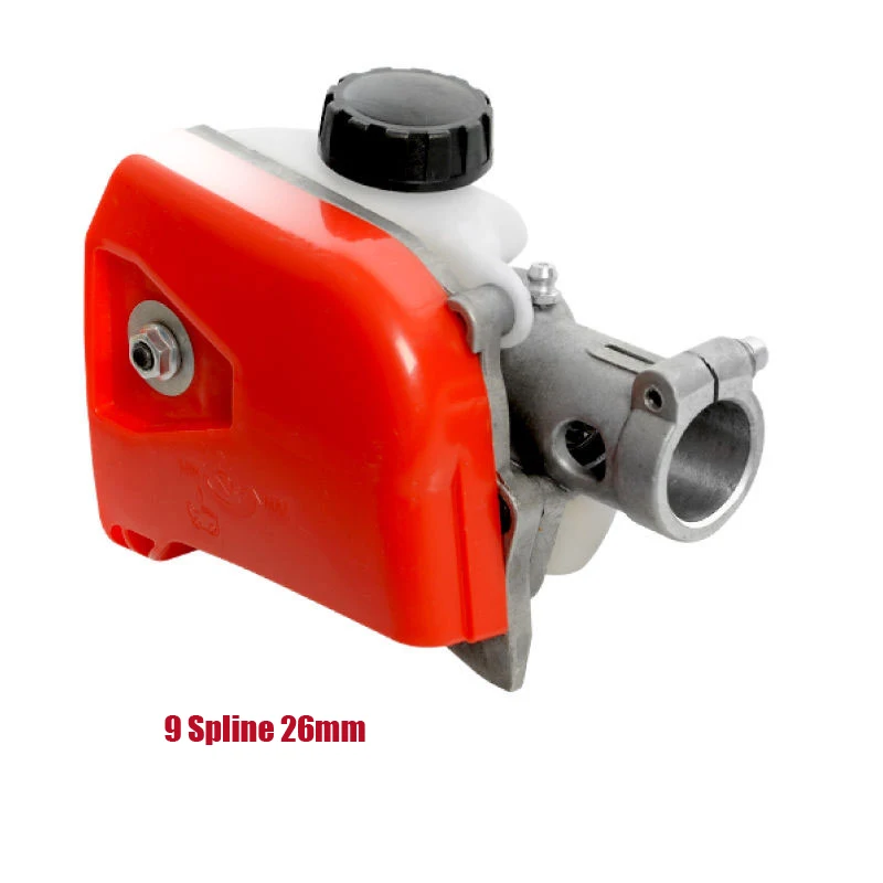 Pole Saw Head Oil Tank Multi Function Tool Gear Box Gear New Head Assembly with 26MM 9T Spline 4 in 1
Pole Saw Head Oil Tank Multi Function Tool Gear Box Gear New Head Assembly with 26MM 9T Spline 4 in 1