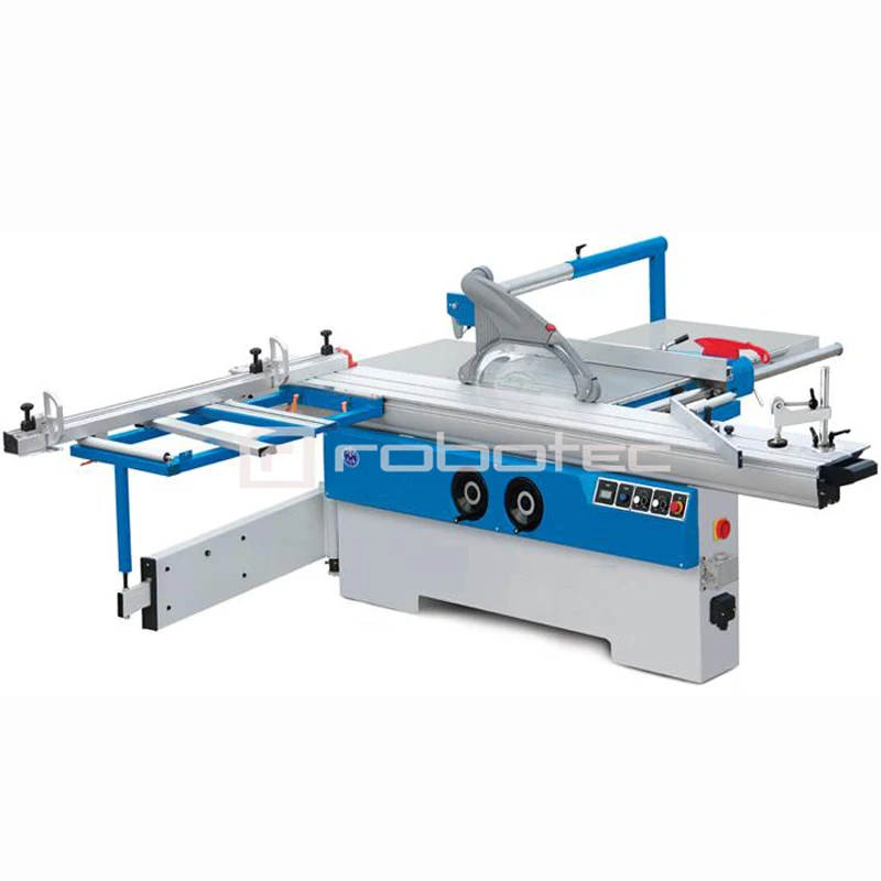 

ROBOTEC Cnc Machine 3000mm MJ6130TY 45 Degree Precision Panel Saw/45 Degree High Quality Woodworking Sliding Table Saw