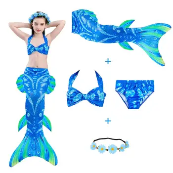 2020 Kids Children Mermaid Tails for Swimming Mermaid tail with Monofin Girls Costumes Swimmable Swimsuit with Bikini Flipper
2020 Kids Children Mermaid Tails for Swimming Mermaid tail with Monofin Girls Costumes Swimmable Swimsuit with Bikini Flipper