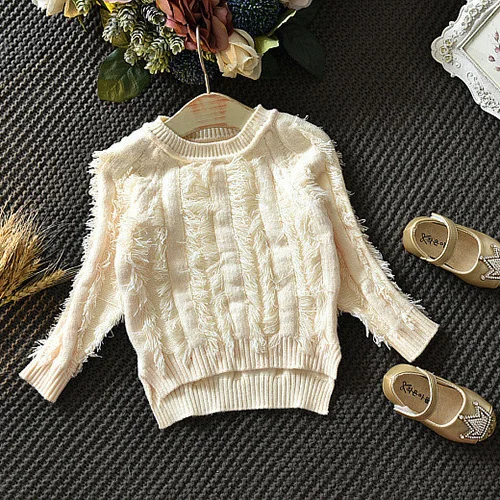 WLG girls autumn spring warm sweaters kids casual beige black knitted tassel cardigan baby long sleeve all match clothes 2-7T
WLG girls autumn spring warm sweaters kids casual beige black knitted tassel cardigan baby long sleeve all match clothes 2-7T
