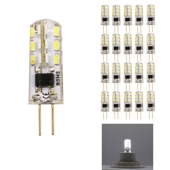 20x G4 led bulb 220v 24 SMD3014 2W Led Lamp 360 Degree Beam Angle silicon LED For chandelier lamparas Light
20x G4 led bulb 220v 24 SMD3014 2W Led Lamp 360 Degree Beam Angle silicon LED For chandelier lamparas Light