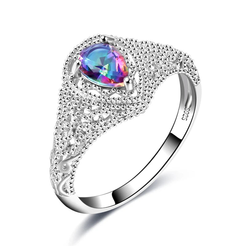 AAA Zircon Colored Stone Sliver Color Ring CZ Crystal Engagement Jewelry Classic Round Wedding Rings for Women B2
AAA Zircon Colored Stone Sliver Color Ring CZ Crystal Engagement Jewelry Classic Round Wedding Rings for Women B2