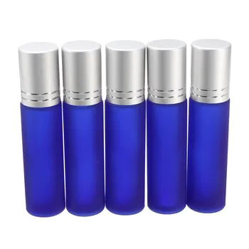Pro 5pcs Empty Roll On Bottles 10ml Thick Glass Perfume Essential Oil Bottle Cosmetic Sample Refillable Bottle Metal Roller Ball
Pro 5pcs Empty Roll On Bottles 10ml Thick Glass Perfume Essential Oil Bottle Cosmetic Sample Refillable Bottle Metal Roller Ball