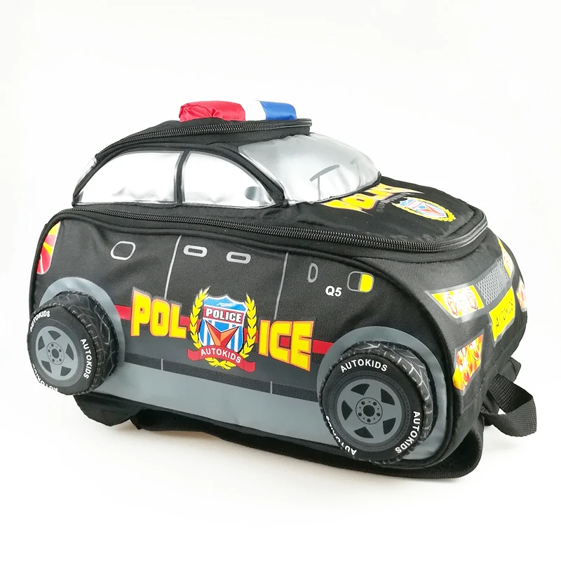 3D Children Cartoon Backpacks Primary School Bags Kids Police man Car Backpacks Boy Black Nylon Student Bags Children Boys Gifts
3D Children Cartoon Backpacks Primary School Bags Kids Police man Car Backpacks Boy Black Nylon Student Bags Children Boys Gifts