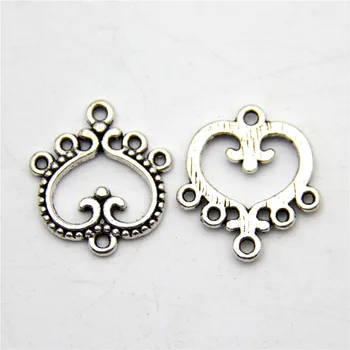 10 units antique silver Earrings connectors accessories jewelry finding suppliers D-3-260
10 units antique silver Earrings connectors accessories jewelry finding suppliers D-3-260