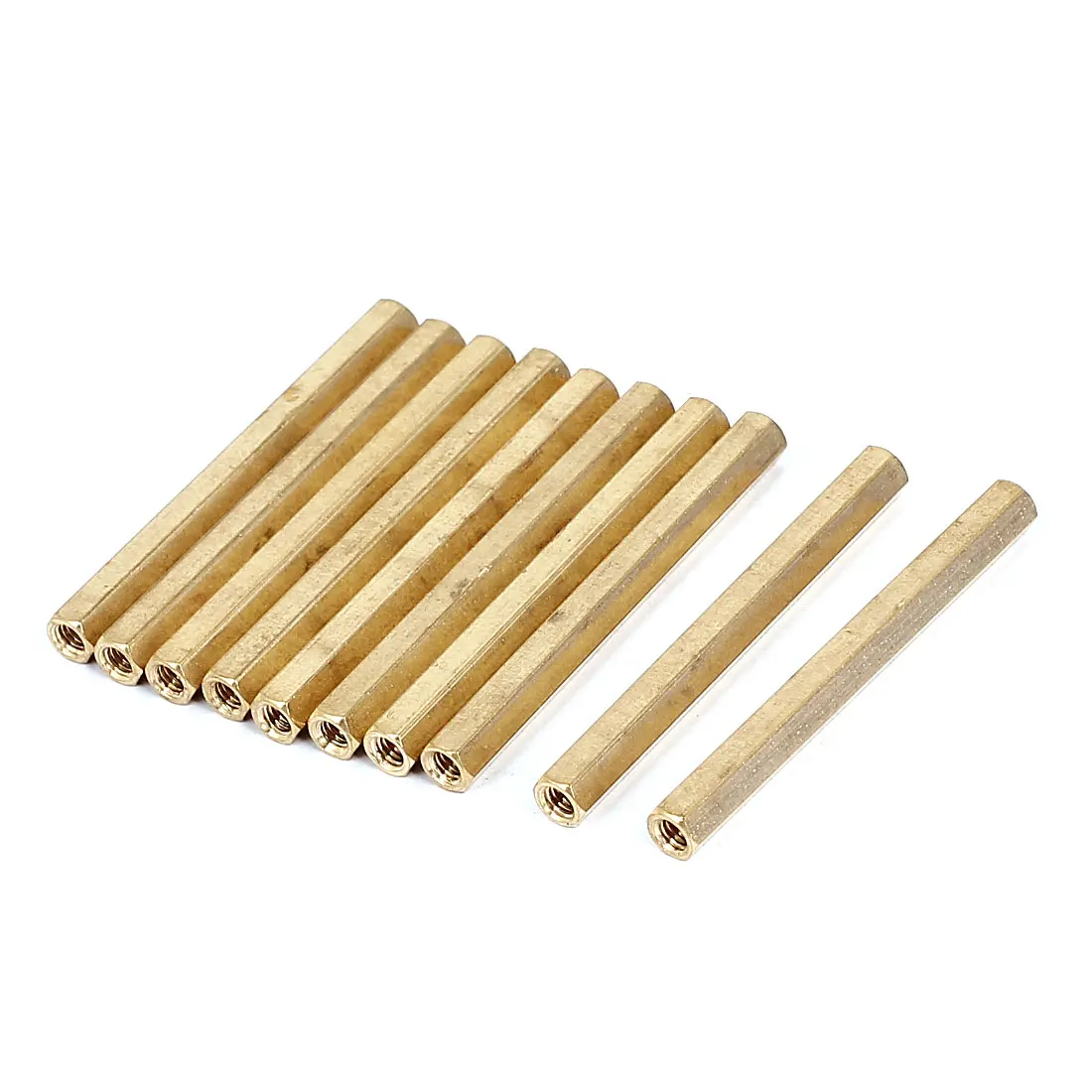 UXCELL M4 X 60Mm Female Thread Brass Hex Standoff Pillar Rod Spacer Coupler Nut 10Pcs
UXCELL M4 X 60Mm Female Thread Brass Hex Standoff Pillar Rod Spacer Coupler Nut 10Pcs