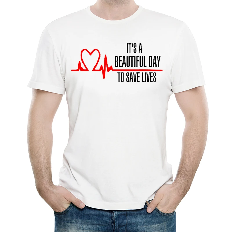 Grey's Anatomy T Shirt White Color Mens Fashion Short Sleeve Greys Anatomy Logo T-shirt Tops Tees tshirt Casual T-shirt
Grey's Anatomy T Shirt White Color Mens Fashion Short Sleeve Greys Anatomy Logo T-shirt Tops Tees tshirt Casual T-shirt