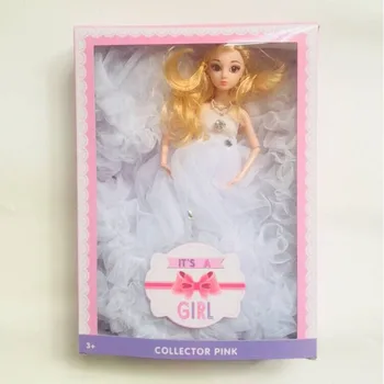 2018 New Color Box Fashion Cute Princess Doll Single Box Wedding Set Children's Gift
2018 New Color Box Fashion Cute Princess Doll Single Box Wedding Set Children's Gift