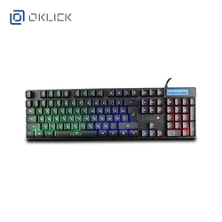 Игровая Клавиатура Oklick 760G, USB, чёрный