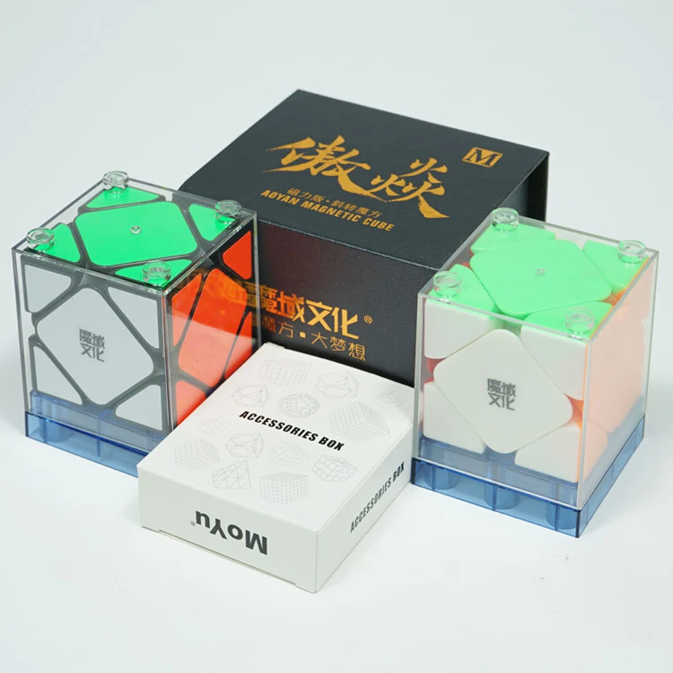 MoYu Aoyan M XieZhuan strange shape champion professional competition speed cube educational magic cube
MoYu Aoyan M XieZhuan strange shape champion professional competition speed cube educational magic cube