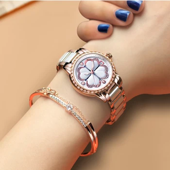 Ladies Watch Crystal Wrist Watch Women Luxury Lady Watch for Woman Rose Gold Stone Horloge Dames
Ladies Watch Crystal Wrist Watch Women Luxury Lady Watch for Woman Rose Gold Stone Horloge Dames