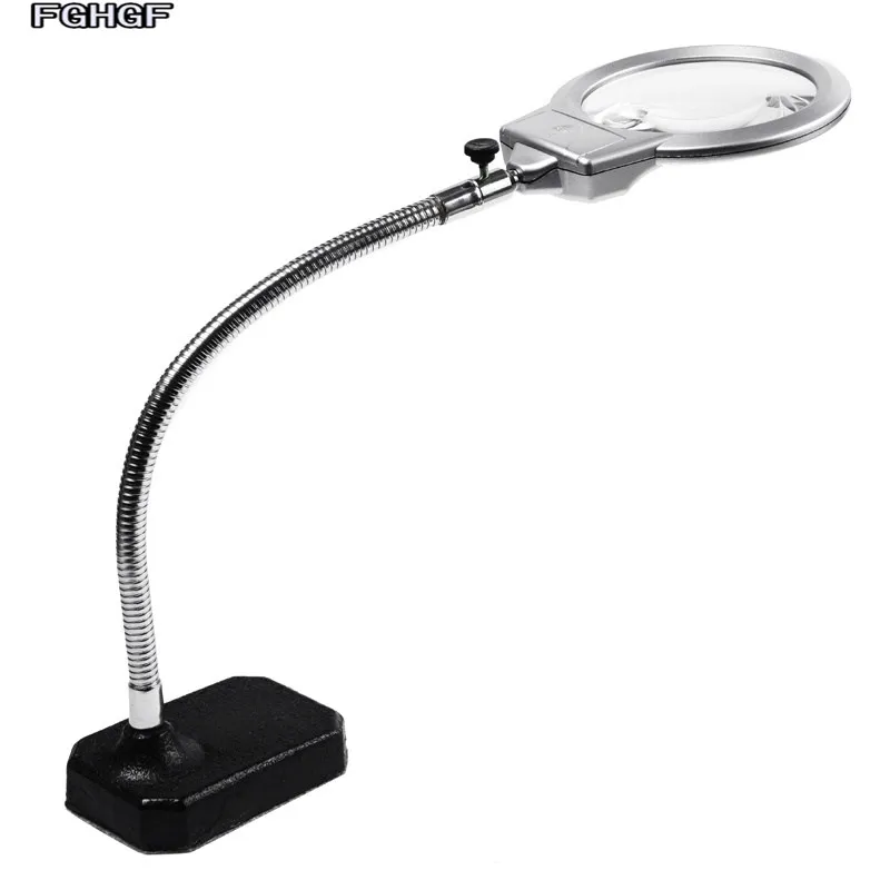 FGHGF MG15117-B Retro Style Magnifier Light 2X-5X Times Portable Outdoor LED Table Lamp Metal Hose Repair Tool Micro-carving
FGHGF MG15117-B Retro Style Magnifier Light 2X-5X Times Portable Outdoor LED Table Lamp Metal Hose Repair Tool Micro-carving