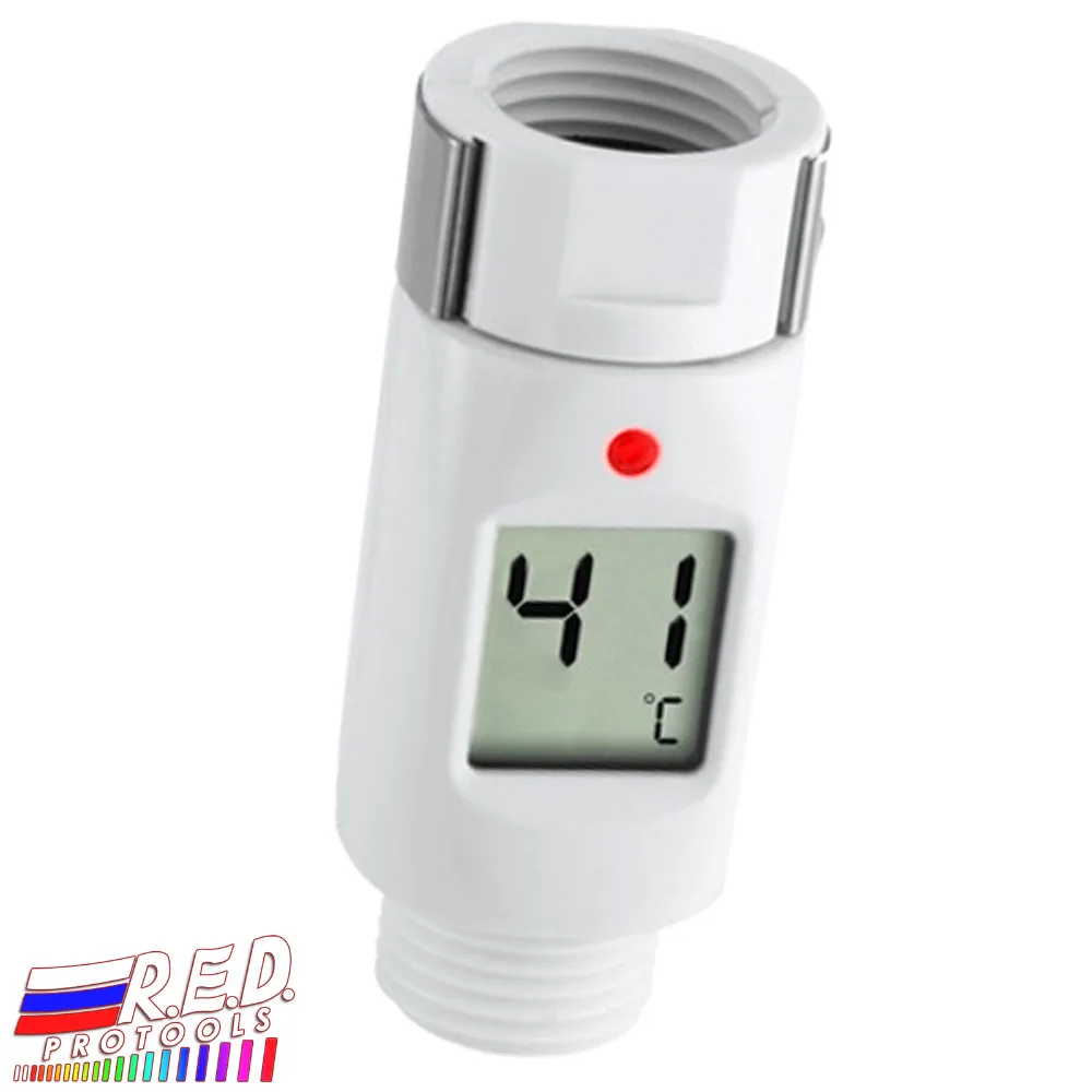Waterproof Digital Bath Shower Head Water Temperature 0~69 degree Celsius Thermometer with Alarm Alert LED Light
Waterproof Digital Bath Shower Head Water Temperature 0~69 degree Celsius Thermometer with Alarm Alert LED Light