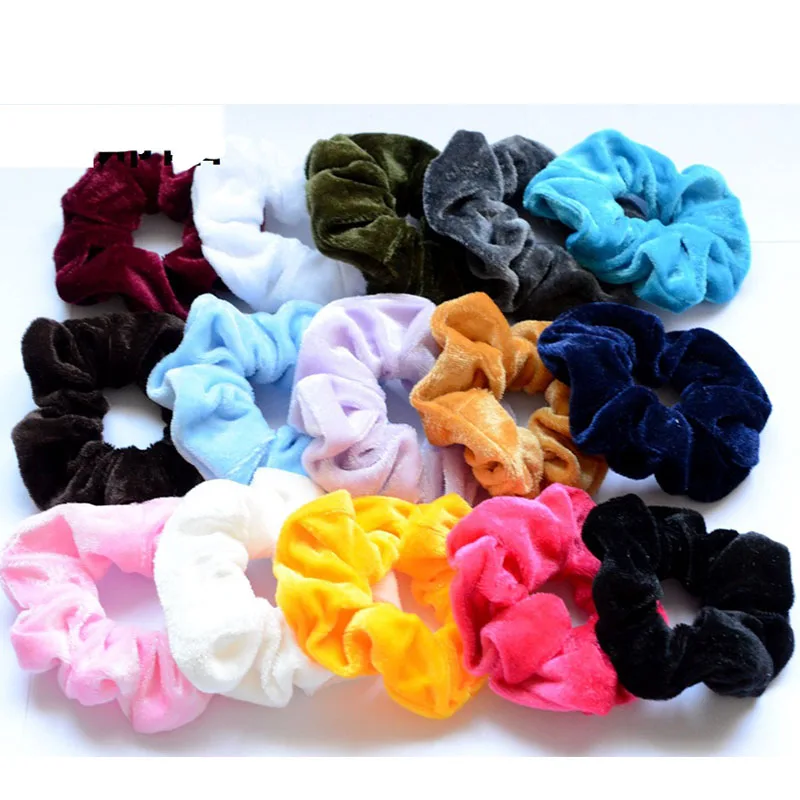Velvet Solid bright Color Scrunchies Plain Colour Scrunchies for Women Hair Bands Hair Ponytail Holder Elastic Hair Ties
Velvet Solid bright Color Scrunchies Plain Colour Scrunchies for Women Hair Bands Hair Ponytail Holder Elastic Hair Ties