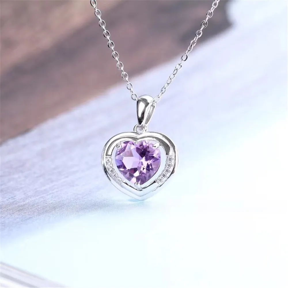 925 Sterling Silver Talons With Natural Zircon Pendant Necklace Sells Collarbone Heart Original Fashion Classic Exquisite
925 Sterling Silver Talons With Natural Zircon Pendant Necklace Sells Collarbone Heart Original Fashion Classic Exquisite