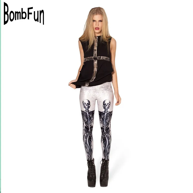 Fashion Sexy Skeleton Leggings For Women Pop Punk Skull Printing Lady Jeggings Pants Slim Elastic Lady Girl Legins Clothing
Fashion Sexy Skeleton Leggings For Women Pop Punk Skull Printing Lady Jeggings Pants Slim Elastic Lady Girl Legins Clothing
