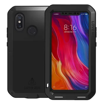 Love Mei - Funda Compatible con Xiaomi Mi 8 ,Aluminio y Silicona Ultra Resistente Cristal Gorila Glass - Negro
Love Mei - Funda Compatible con Xiaomi Mi 8 ,Aluminio y Silicona Ultra Resistente Cristal Gorila Glass - Negro