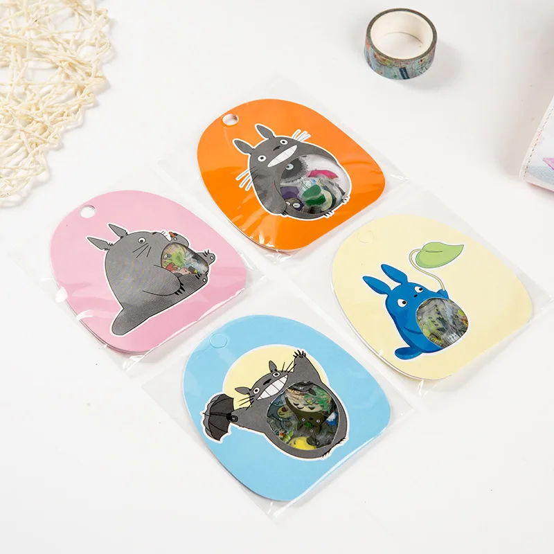 60PCS/Pack New Cute Creative Totoro Children Stationery Decorative Stickers Diary Label Pack Scrapbooking PVC DIY Stickers
60PCS/Pack New Cute Creative Totoro Children Stationery Decorative Stickers Diary Label Pack Scrapbooking PVC DIY Stickers