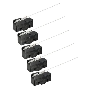 UXCELL 5PCS Z-15HW78-B 1NO + 1NC Switches Long Steel Wire Lever Type Micro Action Switch For Terminal Limit Protection Supplies
UXCELL 5PCS Z-15HW78-B 1NO + 1NC Switches Long Steel Wire Lever Type Micro Action Switch For Terminal Limit Protection Supplies