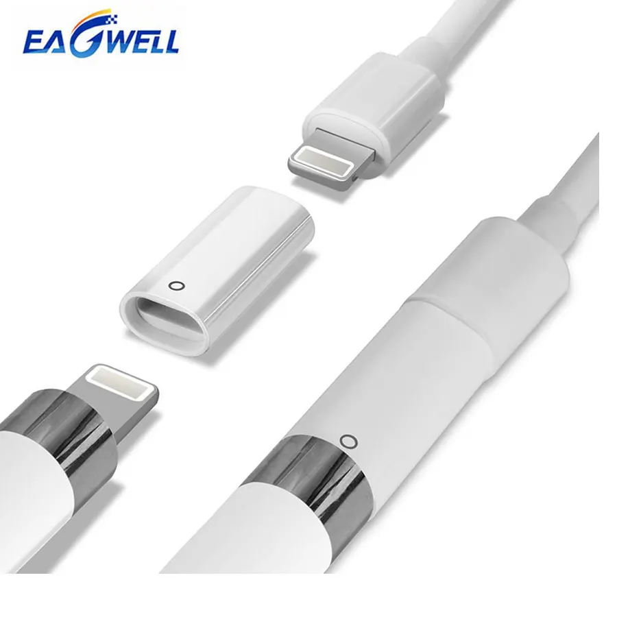 For Apple Pencil Charging Adapter Connector Female To Female Charge Converter for iPad Pro 9.7 10.5 12.9 inch Tablet Touch Pen
For Apple Pencil Charging Adapter Connector Female To Female Charge Converter for iPad Pro 9.7 10.5 12.9 inch Tablet Touch Pen