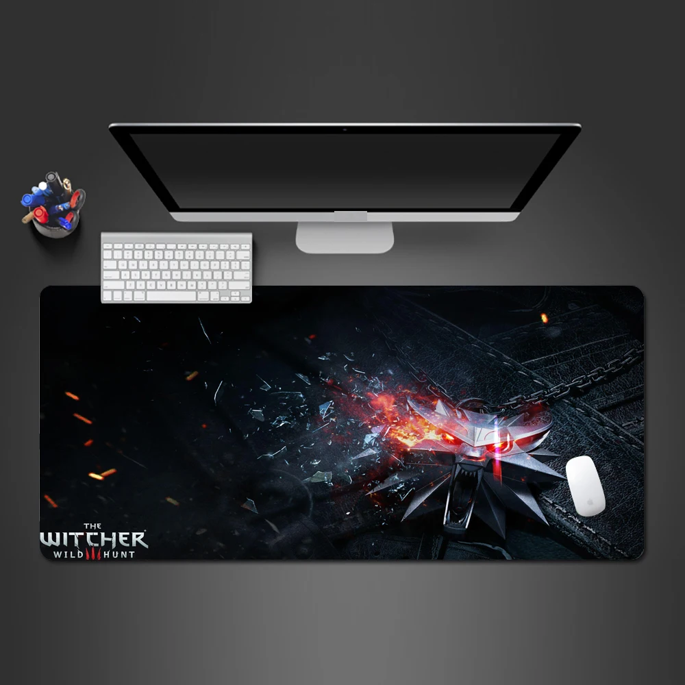 Witcher Game Mouse Pad Rubber PC Gaming Computer Keyboard Mouse Desk Mat Gamer Mat For Mouse Christmas Gift To Domineering Gamer
Witcher Game Mouse Pad Rubber PC Gaming Computer Keyboard Mouse Desk Mat Gamer Mat For Mouse Christmas Gift To Domineering Gamer