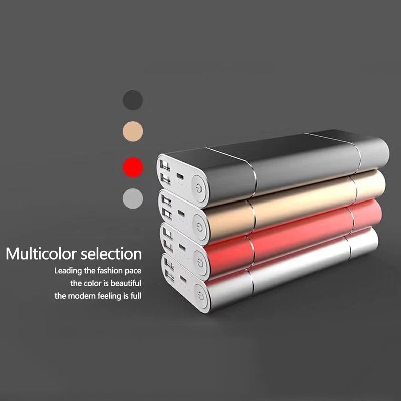 2018 Luxury Universally Aluminum Power Bank 10000mAh 18650 Battery Portable Smartphone Charger Powerbank For iPhone 6 7 Samsung
2018 Luxury Universally Aluminum Power Bank 10000mAh 18650 Battery Portable Smartphone Charger Powerbank For iPhone 6 7 Samsung