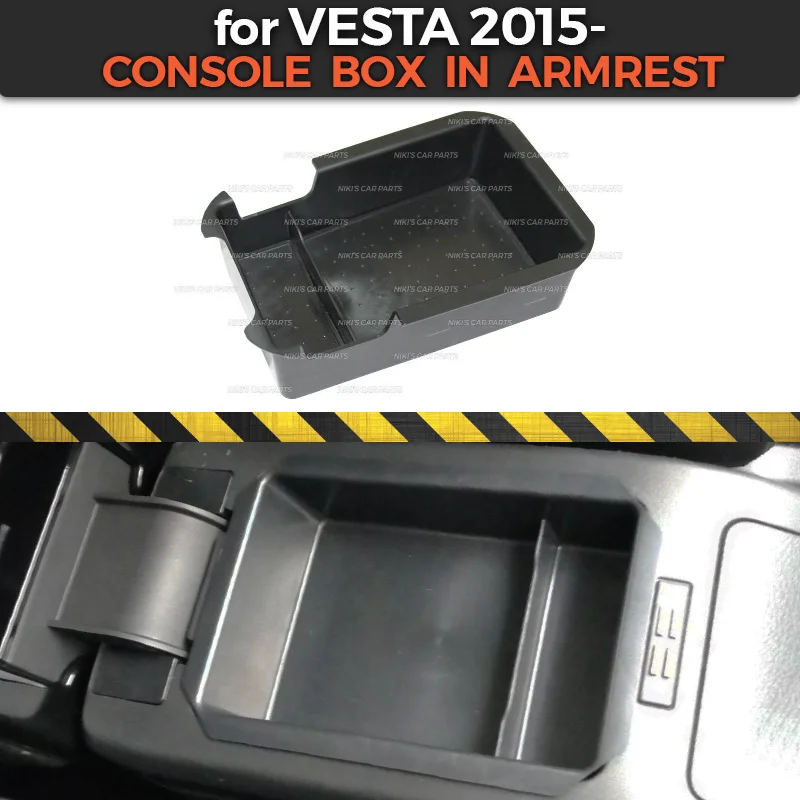 Console for Lada Vesta 2015- in car center armrest plastic ABS storage box container glove holder pocket car styling accessories
Console for Lada Vesta 2015- in car center armrest plastic ABS storage box container glove holder pocket car styling accessories