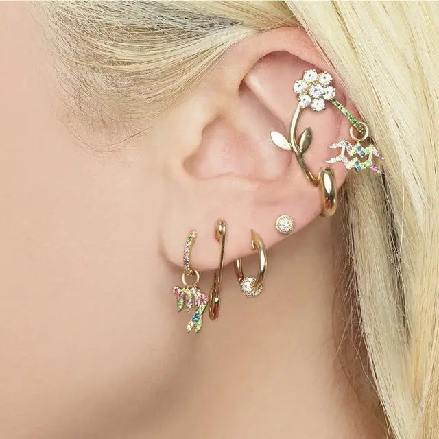 12 constellations Zodiac Sign charm drop Earrings Gold filled rainbow CZ constellations design personalized Anel anillos jewelry
12 constellations Zodiac Sign charm drop Earrings Gold filled rainbow CZ constellations design personalized Anel anillos jewelry