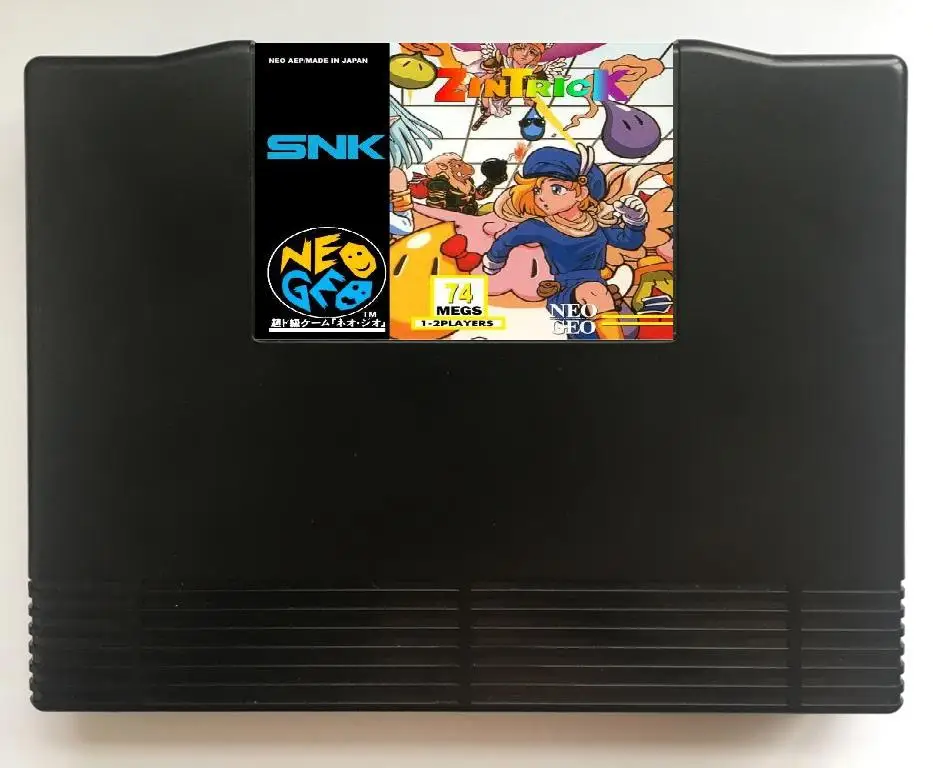 NEOGEO AES Zintrick(NGCD Conversion) Game Cartridge for SNK NEO GEO AES Console
NEOGEO AES Zintrick(NGCD Conversion) Game Cartridge for SNK NEO GEO AES Console