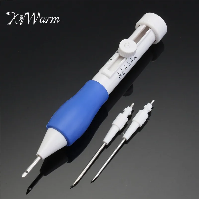 KiWarm 6Pcs 1.3/1.6/2.2mm Diameter Plastic DIY Embroidery Magic Embroidery Pen Set Clothing Punch Needle Sewing Accessories
KiWarm 6Pcs 1.3/1.6/2.2mm Diameter Plastic DIY Embroidery Magic Embroidery Pen Set Clothing Punch Needle Sewing Accessories