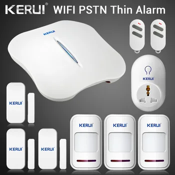 KERUI W1 WIFI Alarm System Home PSTN Burglar Security Intelligent System Android IOS APP Control Wireless Smart Socket Motion
KERUI W1 WIFI Alarm System Home PSTN Burglar Security Intelligent System Android IOS APP Control Wireless Smart Socket Motion