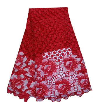 2018 African Cord Lace High Quality French Lace Fabric with Stones Red Color African Lace Fabric For Nigerian Wedding A1086-1
2018 African Cord Lace High Quality French Lace Fabric with Stones Red Color African Lace Fabric For Nigerian Wedding A1086-1