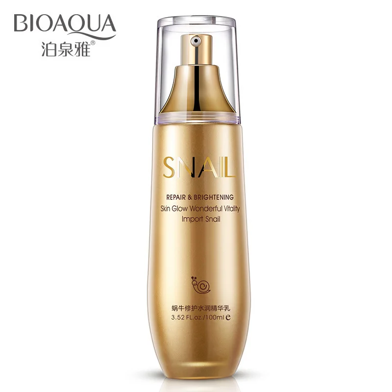 BIOAQUA Snail Cream Whitening Cream Essence Hyaluronic Acid Snail Essence Liquid Anti Wrinkle Anti Aging Collagen Moisturizing
BIOAQUA Snail Cream Whitening Cream Essence Hyaluronic Acid Snail Essence Liquid Anti Wrinkle Anti Aging Collagen Moisturizing