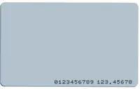 10pcs/lot 13.56Mhz Proximity IC Smart Time Attendance Card UID RFID ID thin Card Tag 0.8mm For Access Control System image