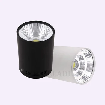 Surface Mounted COB LED ceiling Downlight 7W/10W/15W/20W/30W AC85-265V LED ceiling Lamp White/Black shell
Surface Mounted COB LED ceiling Downlight 7W/10W/15W/20W/30W AC85-265V LED ceiling Lamp White/Black shell