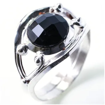 StarGems(tm) Natural Black Onyx Unique design 925 Sterling Silver Ring Size 8.5
StarGems(tm) Natural Black Onyx Unique design 925 Sterling Silver Ring Size 8.5