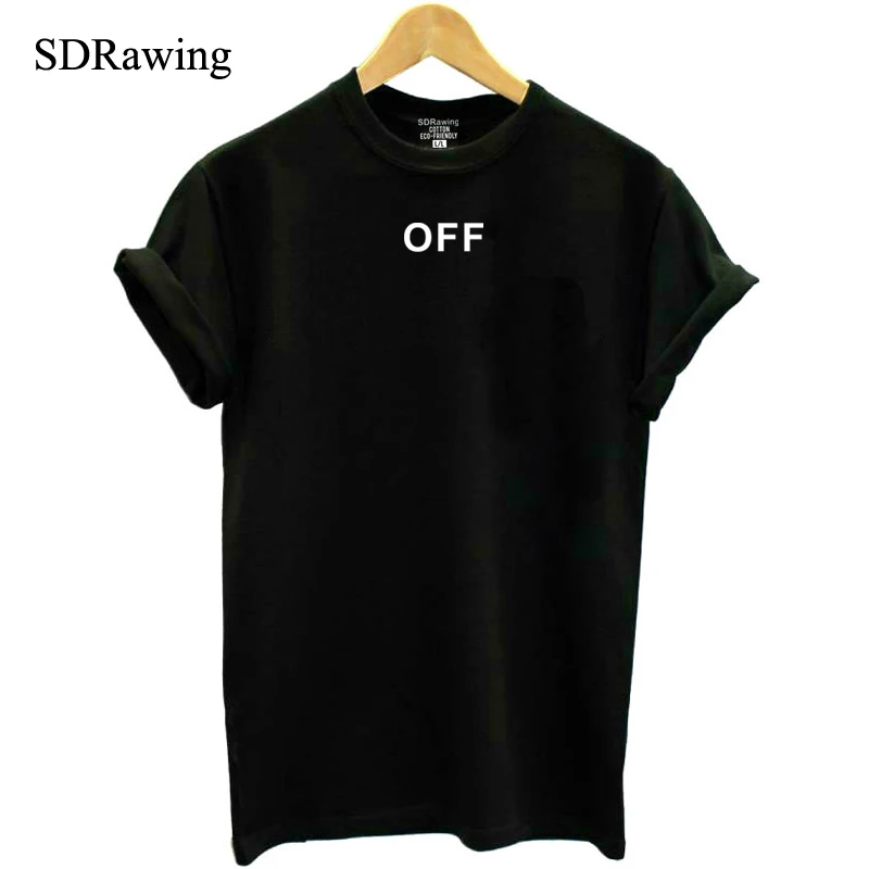 OFF Letters Print Women tshirt Cotton Casual Funny t shirt For Lady Girl Top Tee Hipster Drop 658
OFF Letters Print Women tshirt Cotton Casual Funny t shirt For Lady Girl Top Tee Hipster Drop 658