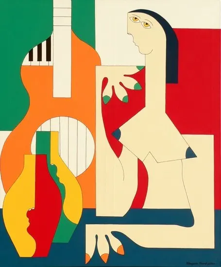 High quality Oil painting Canvas Reproductions Woman With Music by Hildegarde Handsaeme hand painted
High quality Oil painting Canvas Reproductions Woman With Music by Hildegarde Handsaeme hand painted