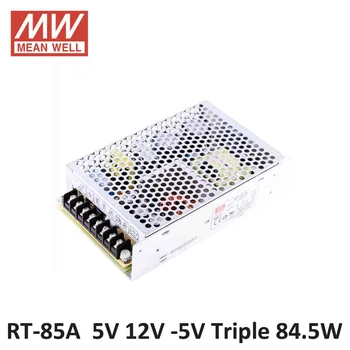 Original Mean Well POWER SOURCE RT-85A 84.5W Triple output +5V/8A +12V/3.5A -5V/0.5A Meanwell Power Supply UL CE TUV CB CE
Original Mean Well POWER SOURCE RT-85A 84.5W Triple output +5V/8A +12V/3.5A -5V/0.5A Meanwell Power Supply UL CE TUV CB CE