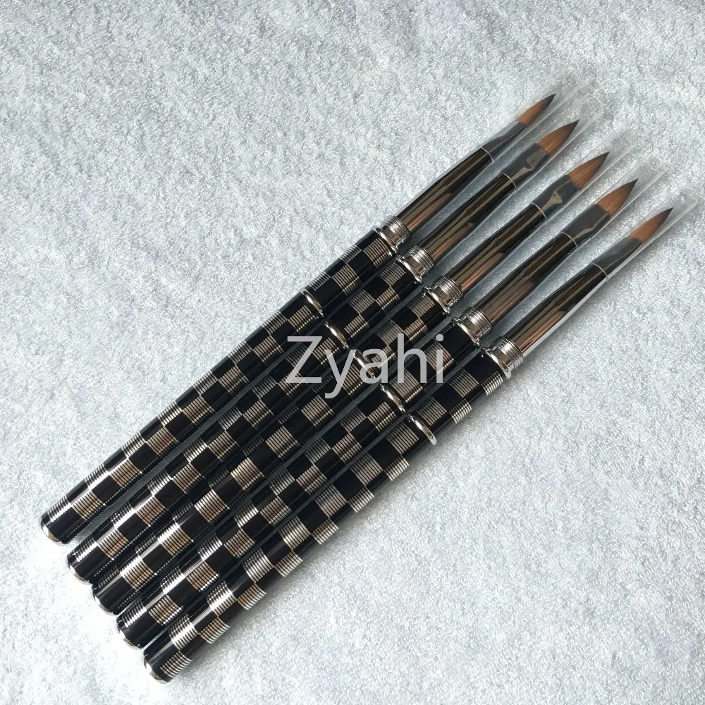 2018 Oval Sharp Nail Tool Black Metal Handle #8#10#12 Pure Kolinsky Professional Painting Nail Acrylic Brush 1pcs
2018 Oval Sharp Nail Tool Black Metal Handle #8#10#12 Pure Kolinsky Professional Painting Nail Acrylic Brush 1pcs