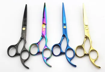1pcs Titanium Scissors Japan 440C Professional Hairdressing Scissors Hair Scissors Thinning Scissors Set for Hairdresser
1pcs Titanium Scissors Japan 440C Professional Hairdressing Scissors Hair Scissors Thinning Scissors Set for Hairdresser