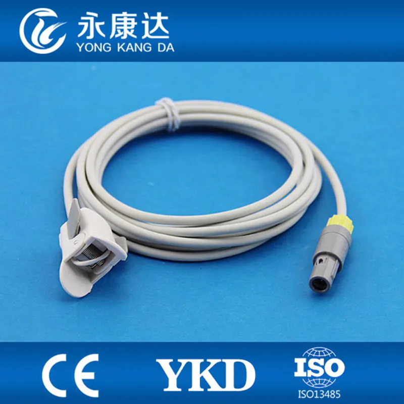 3pcs/pack Goldway pediatric finger clip spo2 sensor connector 5pin with CE/ISO13485
3pcs/pack Goldway pediatric finger clip spo2 sensor connector 5pin with CE/ISO13485