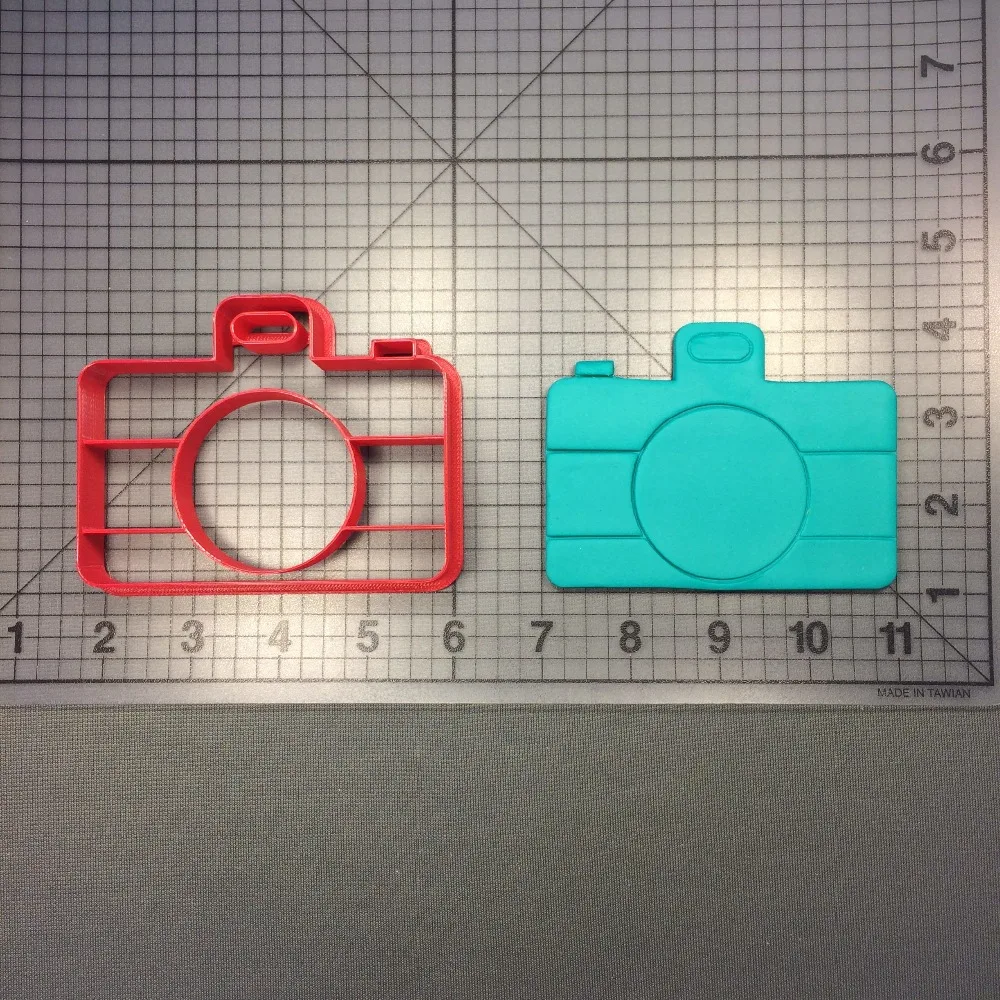 Camera Shape Cookie Cutter Cake Decorating Tools Custom 3D printed Fondant Cupcake Mpuld PLA Tools Cake Baking Mould
Camera Shape Cookie Cutter Cake Decorating Tools Custom 3D printed Fondant Cupcake Mpuld PLA Tools Cake Baking Mould